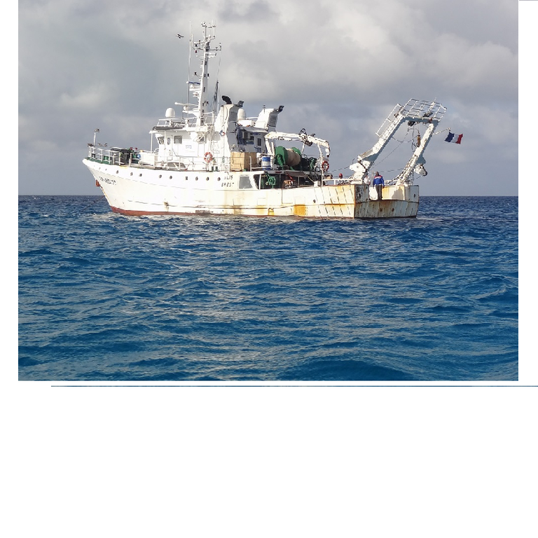 Research vessel Alis at sea
